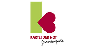 Logo der Aktion Karte der Not – Hilfsorganisation zur Unterstützung von Augenhilfe- und Gesundheitsprojekten